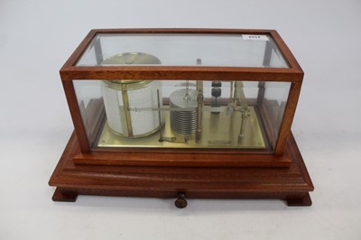 Lot 2154 - Early 20th century mahogany barograph by Negretti and Zambra