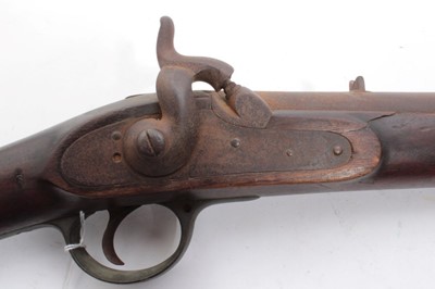 Lot 804 - Mid 19th century Percussion military musket