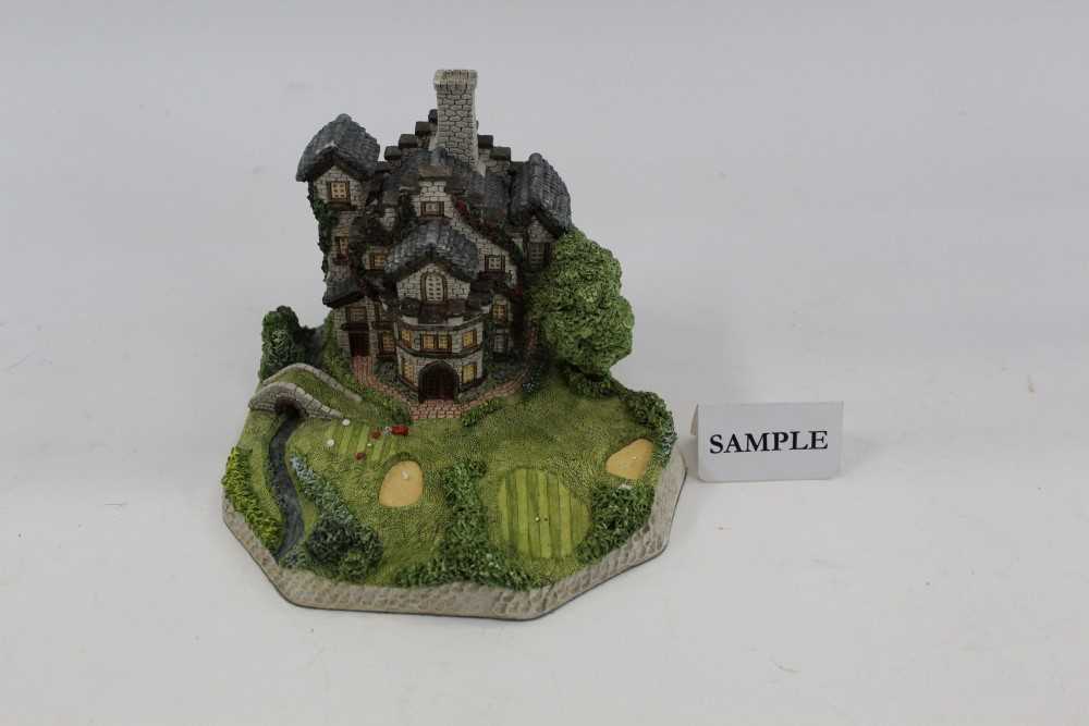 Lot 1033 Six David Winter cottages