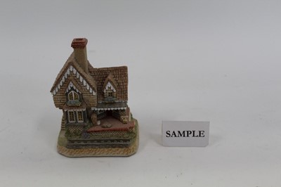 Lot 1037 - Eleven David Winter cottages - Audrey's Tea Room, There was a Crooked House, Kent Cottage, Abbots, July Cottage, Birthstone Wishing Well, Irish Water Mill, Whileaway Cottage, Inglenook Cottage, The...