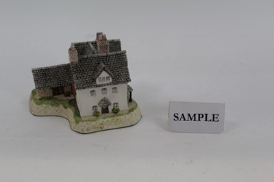 Lot 1038 - Fourteen David Winter cottages - Mad Hatter's Hat, The Maker's Cottage, The Cat and Pipe Inn, Glebe Cottage, Sussex Cottage, Abbots, Market Street, Benbow's Farmhouse, Thameside, Windmill, The Game...