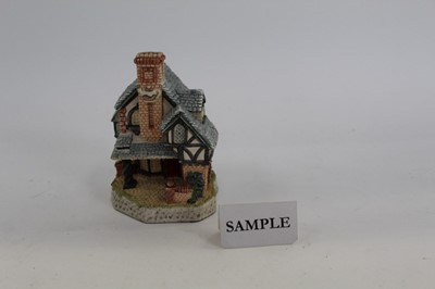 Lot 1040 - Ten David Winter cottages - Plough Farmstead, Grumbleweed's Potting Shed, Elfin Cottage, The Derby Arms, Porridge Pot Arch, Welcome Home Cottage, The Church and Vestry, Sweetheart Haven, David Wint...