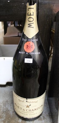 Lot 2159 - Vintage Moet & Chandon Champage Jeroboam bottle (sadly empty)