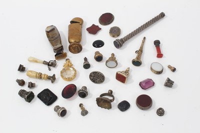 Lot 269 - Group intaglios, fobs and seals