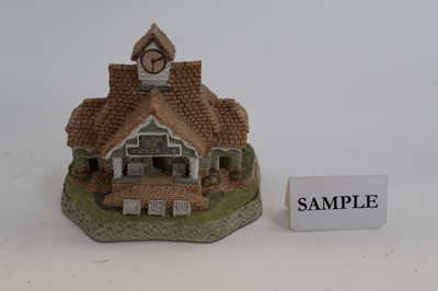 Lot 1044 - Six David Winter cottages - The Coppicer's Cottage, The Pavilion, The Beekeeper's, The Hall, The Citadel and The Candlemaker's, plus 12 David Winter Cameos, all boxed