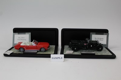 Lot 1544 - Group of eight Franklin Mint model cars