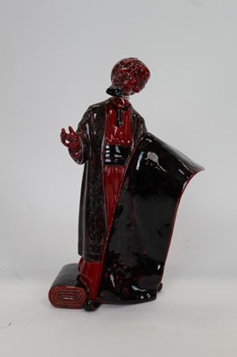 Lot 846 - Royal Doulton Flambe figure - The Carpet Seller HN2776