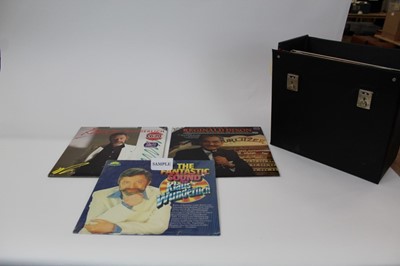 Lot 1893 - Four cases of LP records (approx 170) including Slade, Kate Bush, Wings and Billy Joel