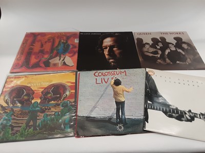 Lot 1897 - Case of LP records including Caravan Wishbone Ash, Grateful Dead and Deep Purple (Approx 35)