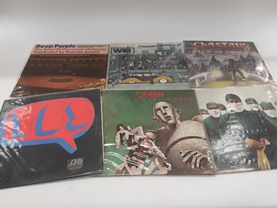 Lot 1897 - Case of LP records including Caravan Wishbone Ash, Grateful Dead and Deep Purple (Approx 35)