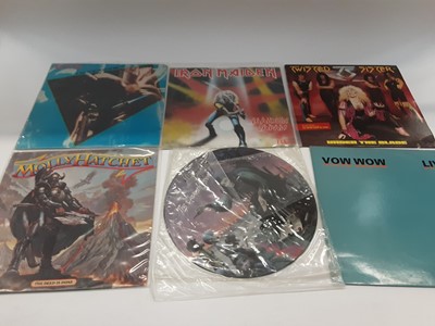 Lot 1904 - Case of LP records including Twisted Sister, Molly Hatchet and UFO (approximately 27)