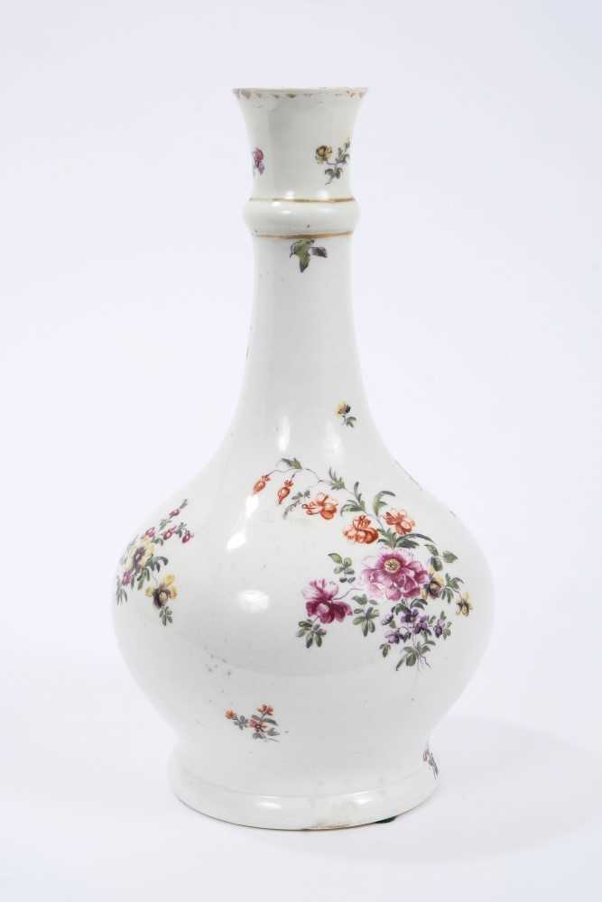 Lot 155 - 18th century English porcelain guglet