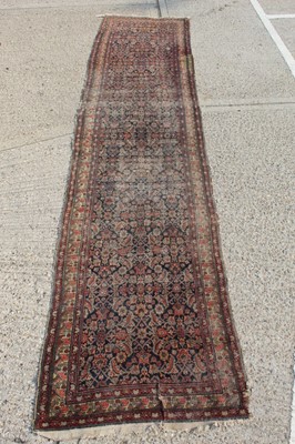 Lot 1382 - Large antique Persian runner