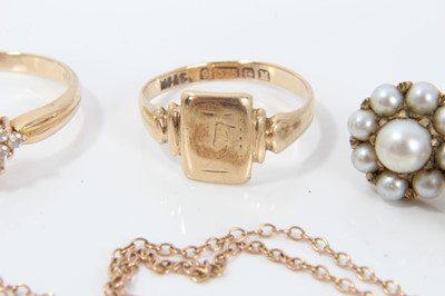 Lot 84 - Group gold jewellery