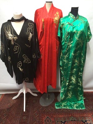 Lot 1796 - Three Chinese robes.