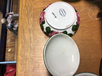 Lot 119 - Wemyss wash jug and bowl set