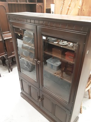 Lot 946 - Ercol display cabinet