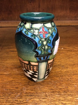 Lot 377 - Moorcroft Jumeirah pattern vase