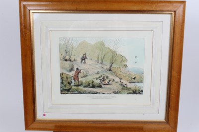 Lot 944 - Set of four sporting prints by Henry Alken