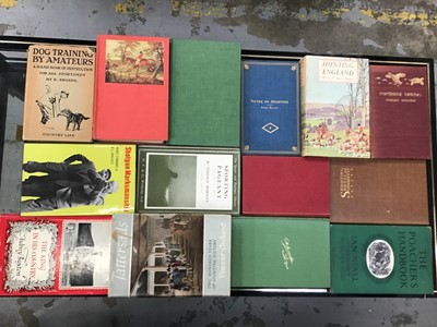 Lot 859 - Books - good collection of Victorian and later Sporting books to include hunting, shooting, poaching, guns and others (57 total)