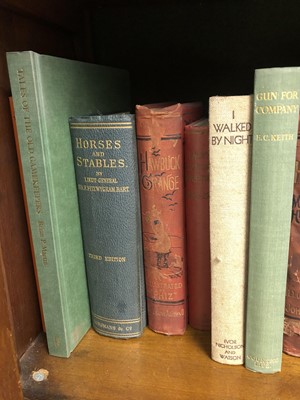 Lot 859 - Books - good collection of Victorian and later Sporting books to include hunting, shooting, poaching, guns and others (57 total)