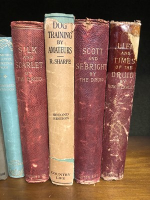 Lot 859 - Books - good collection of Victorian and later Sporting books to include hunting, shooting, poaching, guns and others (57 total)