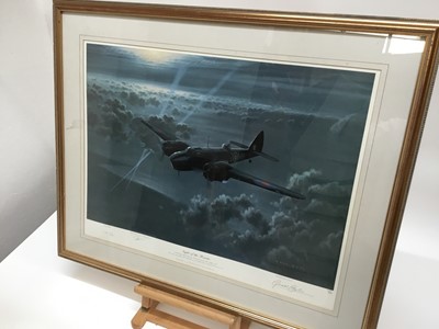 Lot 149 - Group of signed prints to include: Gerald Coulson 'Night of the Hunter', 570/850