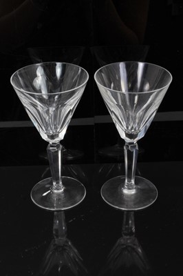 Lot 108 - Waterford glass table service