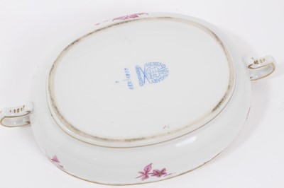 Lot 30 - Herend oval bowl and cover