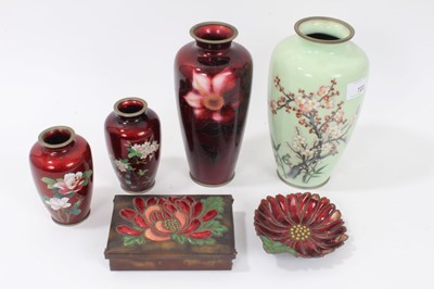 Lot 723 - Collection of Japanese cloisonné