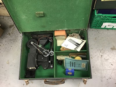 Lot 328 - Collection vintage films and projector inc Mickey Mouse etc