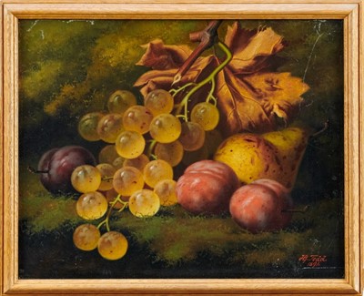 Lot 1056 - Henry George Todd pair of still life oils on canvas