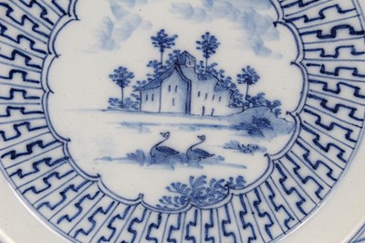 Lot 55 - Pair of Dutch Delft plates