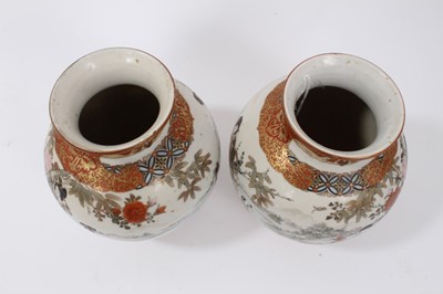 Lot 178 - Pair of Kutani vases