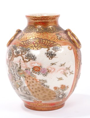 Lot 72 - Japanese Kutani vase