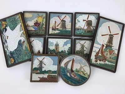 Lot 126 - Collection of Delft tiles
