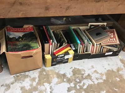 Lot 141 - Quantity of miscellaneous books and toys together with one box of vintage Country Life magazines