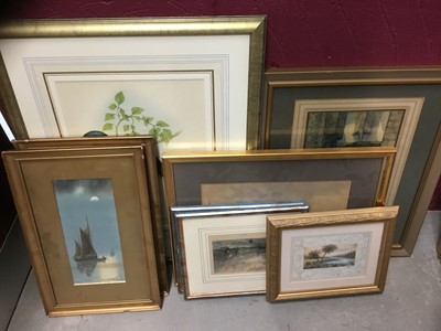 Lot 201 - Small group of decorative pictures and prints