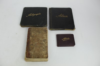 Lot 1127 - Three autograph albums including Malcolm Campbell, Billy Cotton, Jack Hilton and others