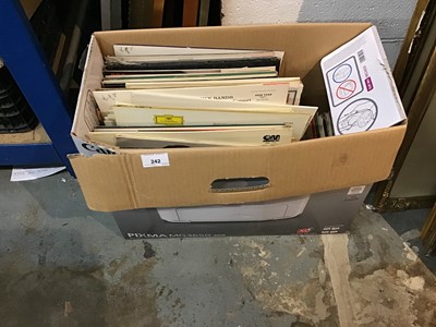 Lot 242 - Box of records