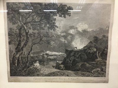 Lot 280 - 19th century engravings, framed. (5)