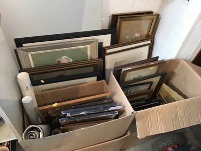 Lot 250 - Large collection of pictures and prints