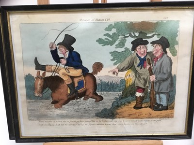 Lot 191 - William Heath (1794-1840)'The Great General ', two other political cartoons (3)