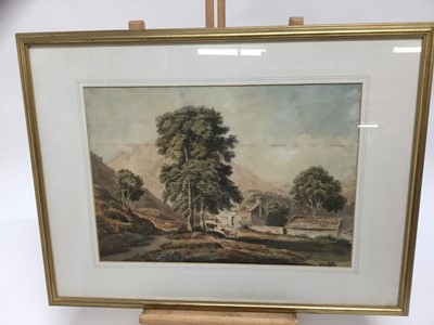 Lot 226 - English School, 19th century cattle in a landscape, other pictures