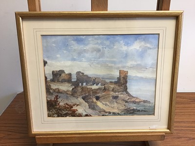 Lot 992 - Group of mostly 19th century English School watercolours to include: Margaret Wedderburn, five rural views, Lucy Griffith, three Welsh landscapes, figure fishing on a river, botanical study, two mi...