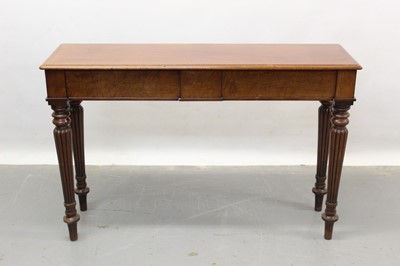 Lot 1229 - 19th century mahogany hall table