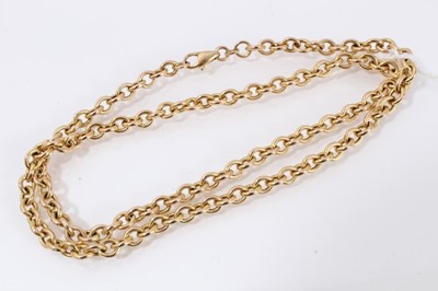 Lot 489 - 9ct gold chain