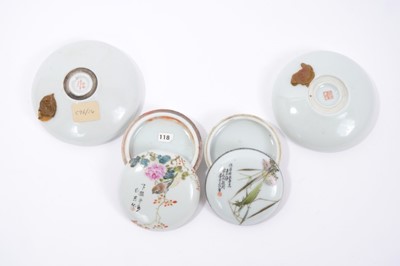 Lot 16 - Small collection of Chinese porcelain