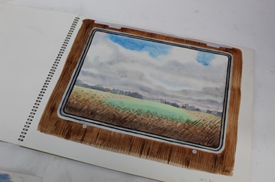 Lot 1183 - Joan Warburton group of watercolours 