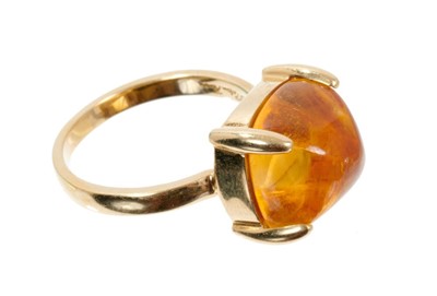 Lot 452 - Tiffany citrine ring